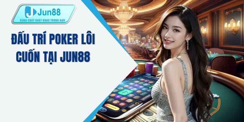 Đấu trí Poker lôi cuốn tại JUN88